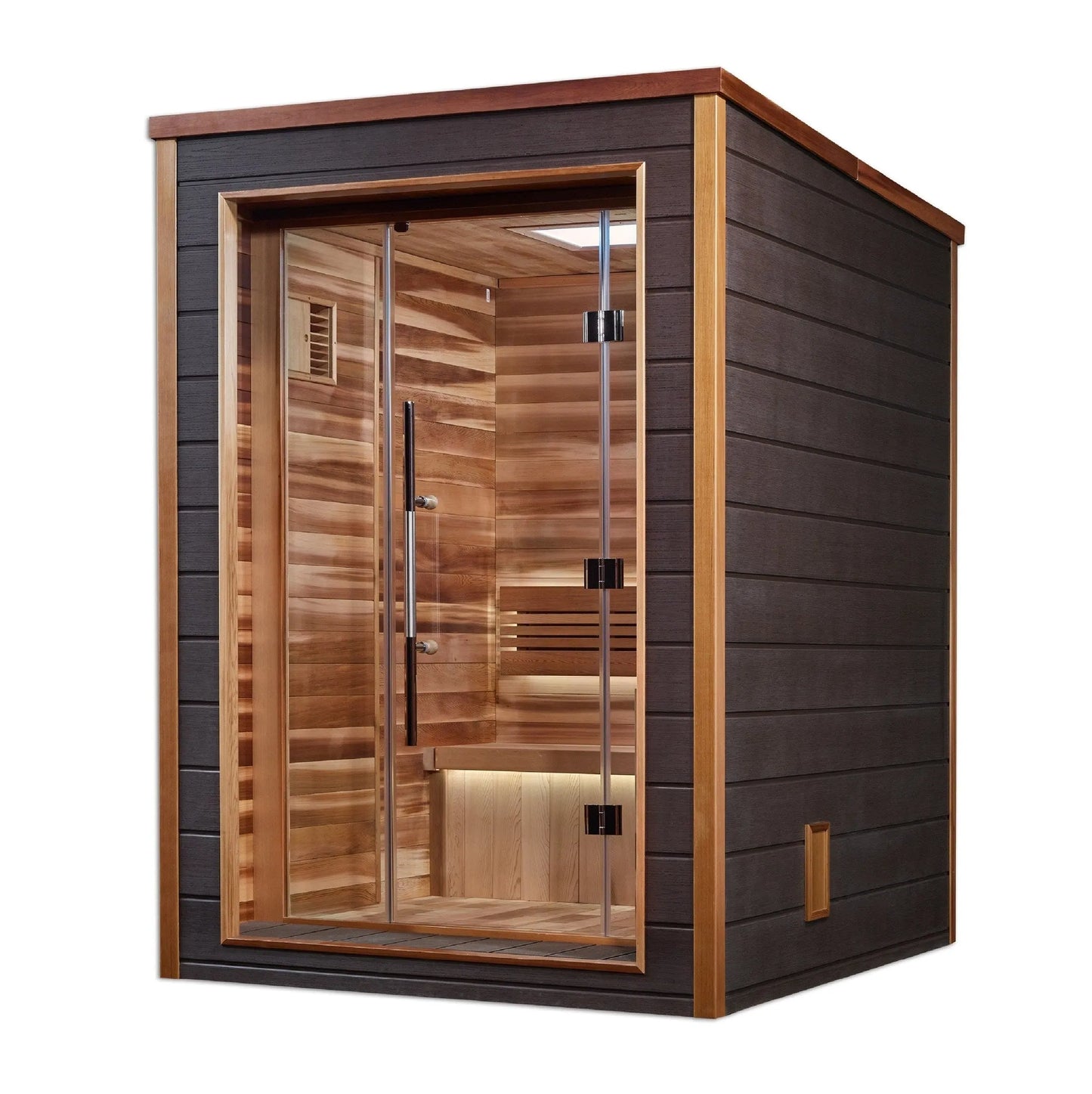 Golden Designs Narvik 2 Person Outdoor Traditional Sauna GDI-8202-01