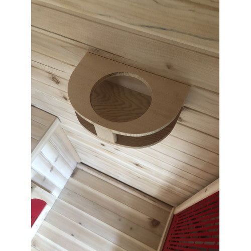 Sunray Cayenne 4-Person Outdoor Infrared Sauna 400D
