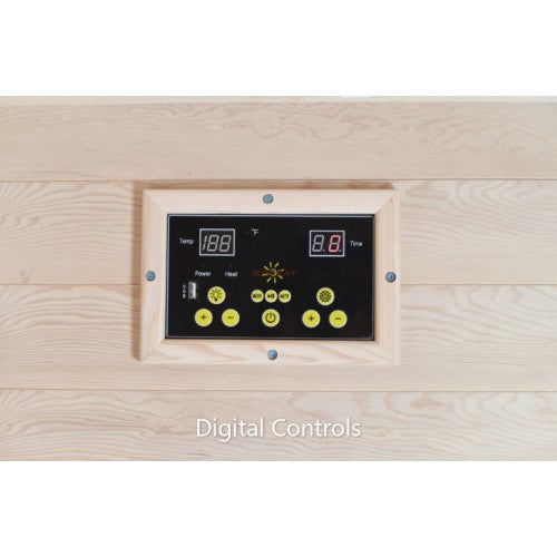 Sunray Burlington 2-Person Outdoor Infrared Sauna 200D