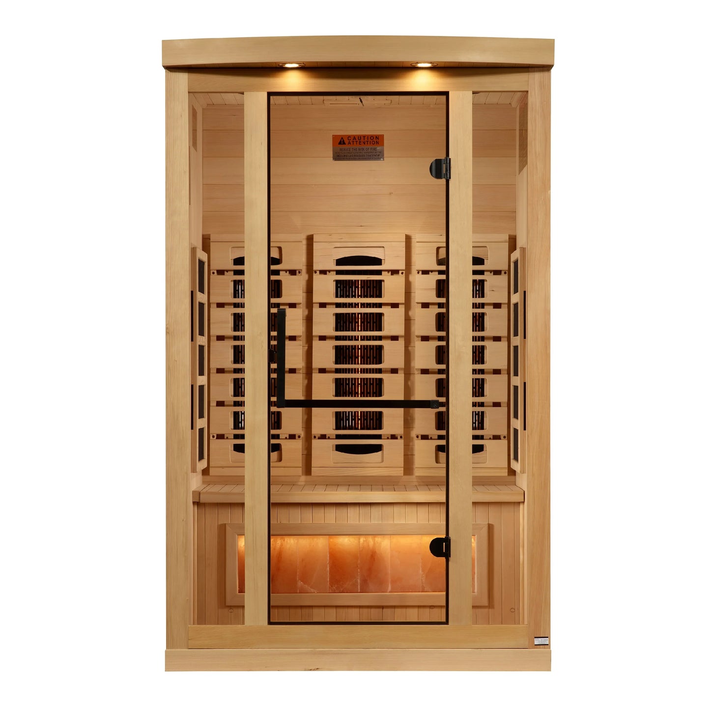 Golden Designs 2-Person 2025 Reserve Edition GDI-8020-03 Full Spectrum with Himalayan Salt Bar