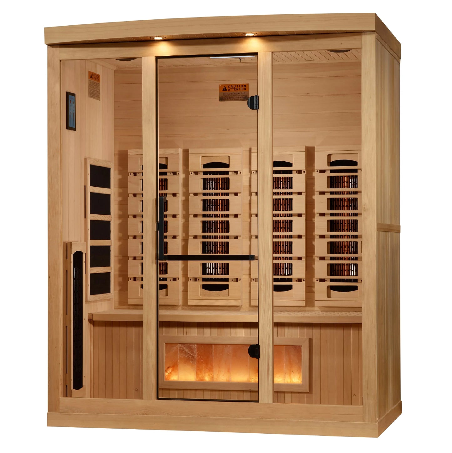Golden Designs 4-Person 2025 Reserve Edition GDI-8040-03 Full Spectrum with Himalayan Salt Bar