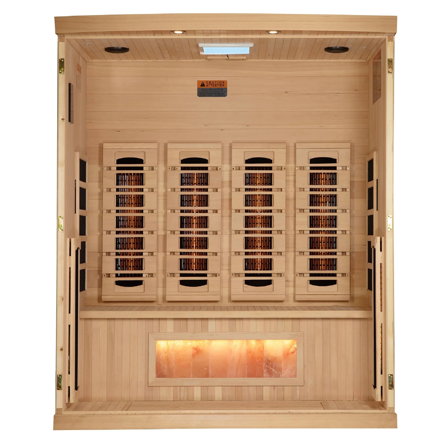 Golden Designs 4-Person 2025 Reserve Edition GDI-8040-03 Full Spectrum with Himalayan Salt Bar