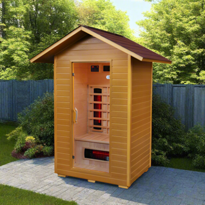 Sunray Burlington 2-Person Outdoor Infrared Sauna 200D