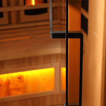 Golden Designs 3-Person 2025 Reserve Edition GDI-8030-03 Full Spectrum with Himalayan Salt Bar