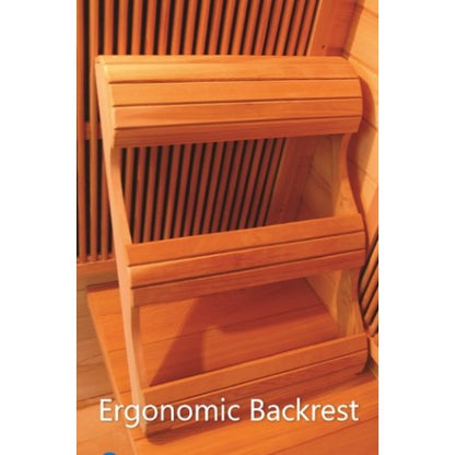 Sunray Evansport 2-Person Indoor Infrared Sauna 200K2