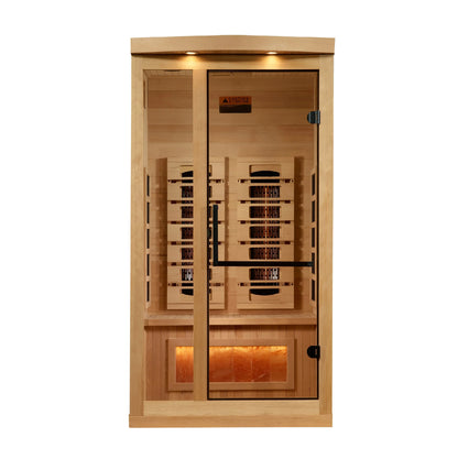 Golden Designs 1-2-Person 2025 Reserve Edition GDI-8010-03 Full Spectrum with Himalayan Salt Bar